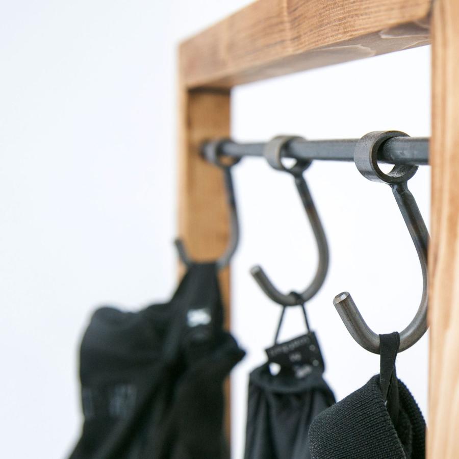 NEALD ハンガーラック 洋服掛け 帽子掛け 無垢 北欧 シンプル モダン