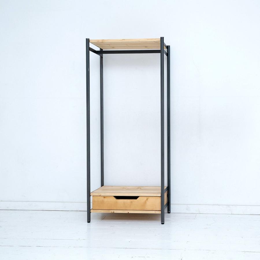 NEALDハンガーラック NEALD（家具） ハンガーラック 洋服掛け 本棚 ラック 無垢 北欧