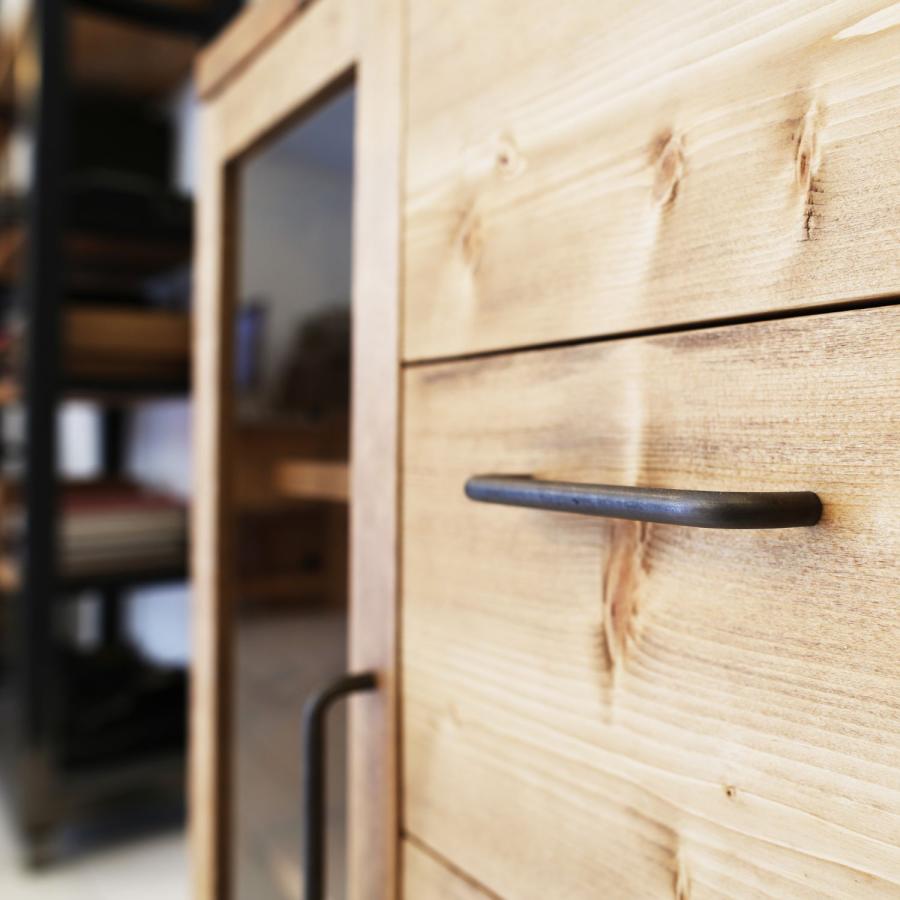 NEALD カップボード 食器棚 キッチン収納 無垢 北欧 シンプル モダン