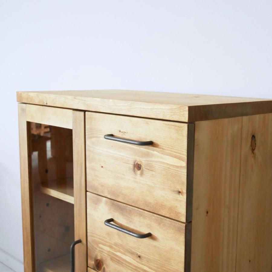 NEALD カップボード 食器棚 キッチン収納 無垢 北欧 シンプル モダン