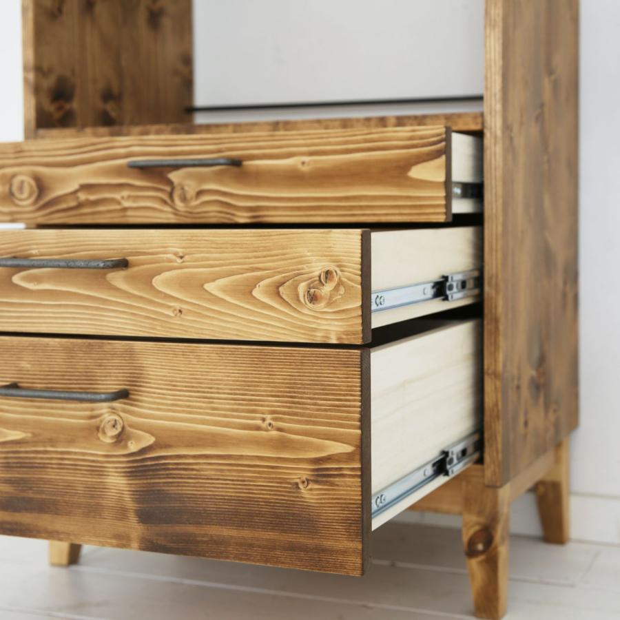 NEALD カップボード 食器棚 キッチン収納 無垢 北欧 シンプル モダン