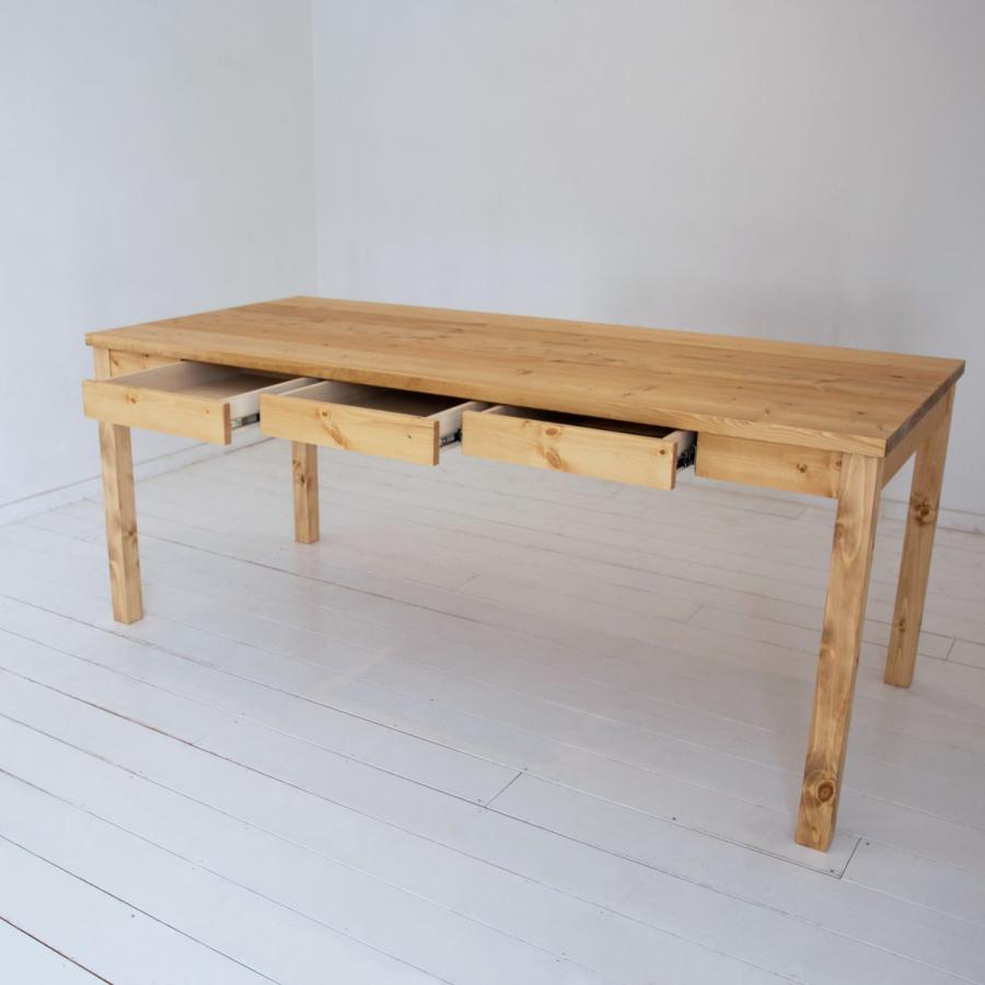 NEALD（家具） ダイニングテーブル 引き出し 両側 食卓 単品 幅