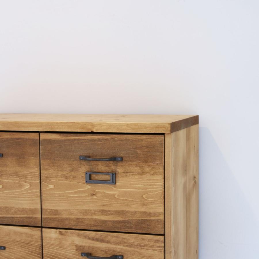 NEALD ファイルキャビネット 書類棚 チェスト タンス 無垢 北欧