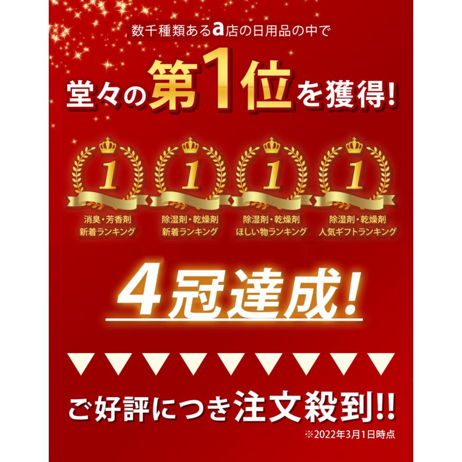 消臭部門1位獲得!! 【送料無料】 Yoitas[ヨイタス]  消臭 除湿 竹炭天然パック 8個セット 消臭剤 除湿剤 無香料 トイレ クローゼット | Yoitas | 02