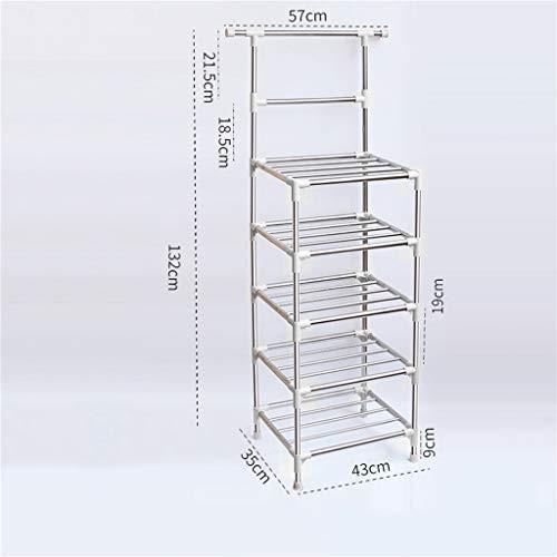超人気の Cqq 浴室用ラックバスルーム棚フロアタイプマルチ階棚棚ステンレスバスルームシェルフ洗面台立て掛けバスルーム収納ラック サイズさいず 57 良質激安通販