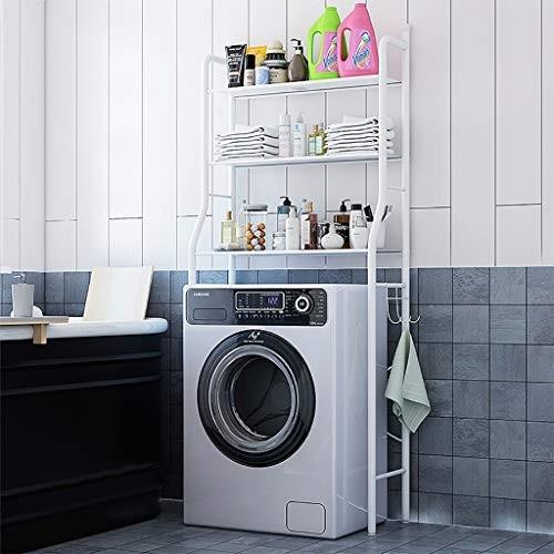 Ne07tznzqz5 ニアサイドモール 浴室用具 錬鉄3層洗濯機ラックバルコニー洗濯キャビネットドラム洗濯機棚 ラックフロア多機能浴室浴室収納ラックh 152センチ ニアサイドモールの浴室用シェルフ 浴室用シェルフ バスルーム収納