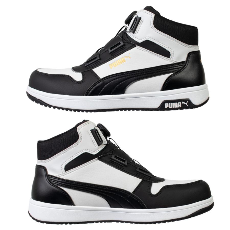 PUMA（プーマ） 安全靴 セーフティ フロントコート ディスク ミッド