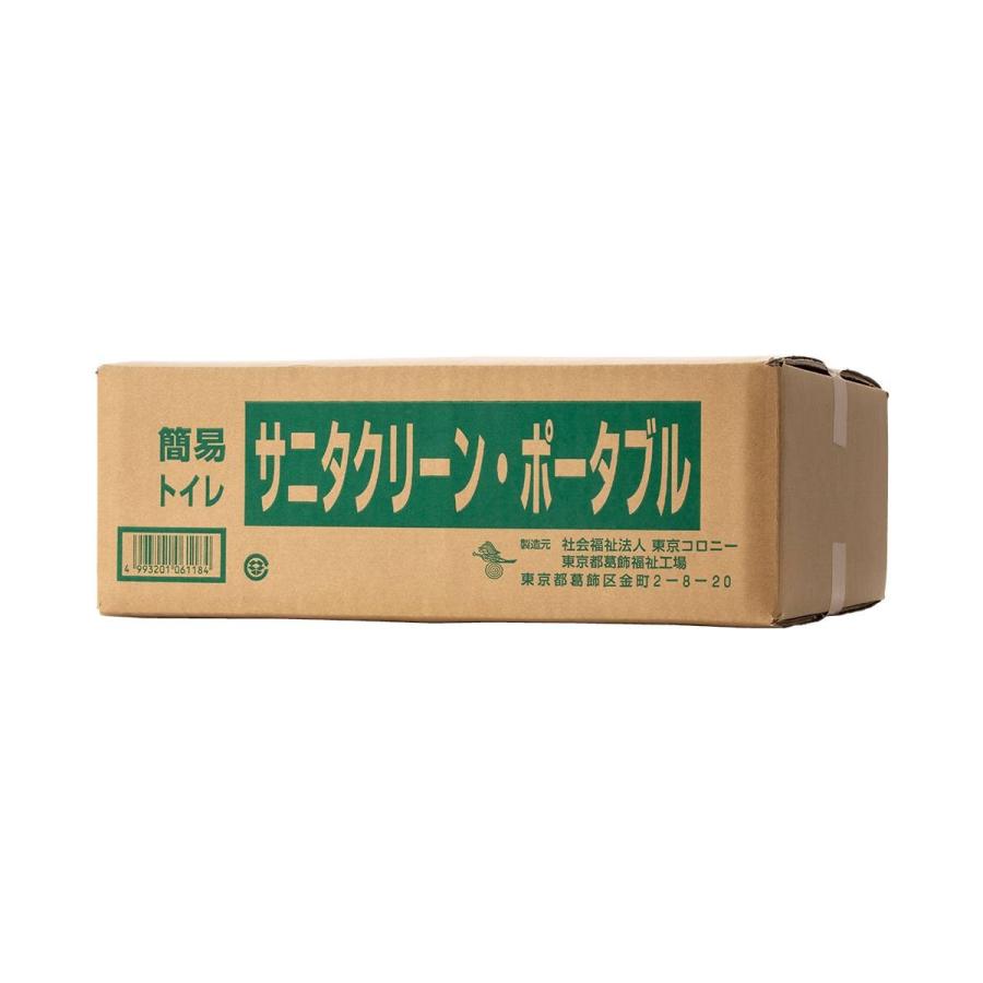 非常用トイレ サニタクリーン・ポータブル 組立式 簡易トイレ トイレセット 便袋10枚入 防臭 断水 非常時 |  | 08