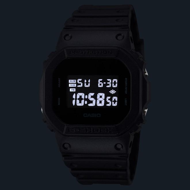 2年保証 DW-5600UBB-1 CASIO G-SHOCK 5600シリーズ カシオ Gショック マットブラック オールブラック ソリッドカラー SOLID COLOR LED 最新モデル ニューモデル｜neatsound｜06