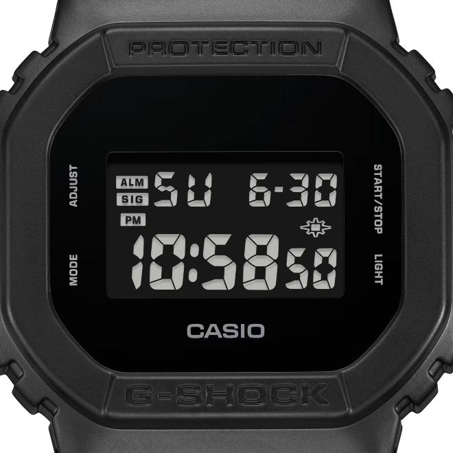 2年保証 DW-5600UBB-1 CASIO G-SHOCK 5600シリーズ カシオ Gショック マットブラック オールブラック ソリッドカラー SOLID COLOR LED 最新モデル ニューモデル｜neatsound｜02