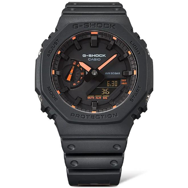 【A4封筒のため安くなります】G-SHOCK GA-2100 オレンジ/ブラック A4封筒のため安くなります】G-SHOCK GA-2100 オレンジ/ブラック