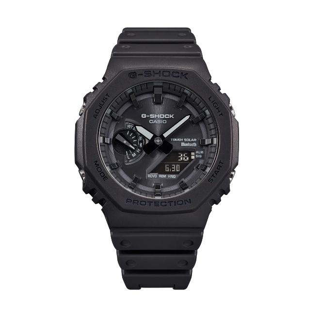 2年保証 GA-B2100-1A1 CASIO G-SHOCK カシオーク アナデジ Bluetooth スマホリンク ソーラー充電 カーボンコア オールブラック タフソーラー LED 電波時計｜neatsound｜02