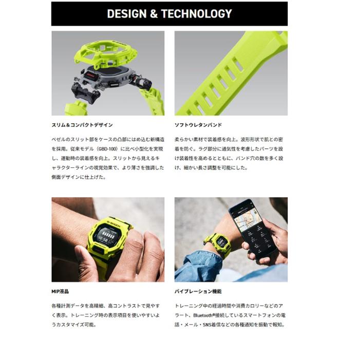 G-SQUAD 2年保証 GBD-200-1A1 CASIO G-SHOCK スマートフォンリンク