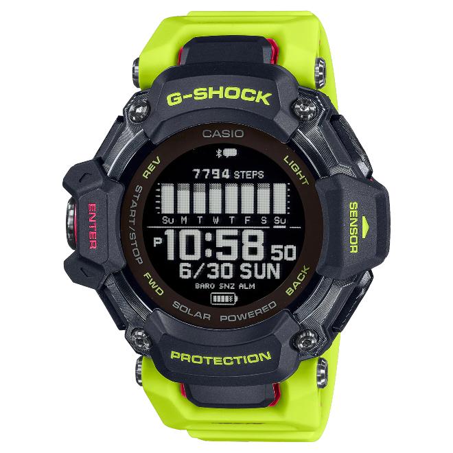 今だけ特価！2年保証 GBD-H2000-1A9 G-SQUAD CASIO G-SHOCK 心拍計 GPS 