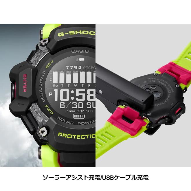 2年保証 GBD-H2000-2 G-SQUAD CASIO G-SHOCK 心拍計 GPS機能 高度 気圧 