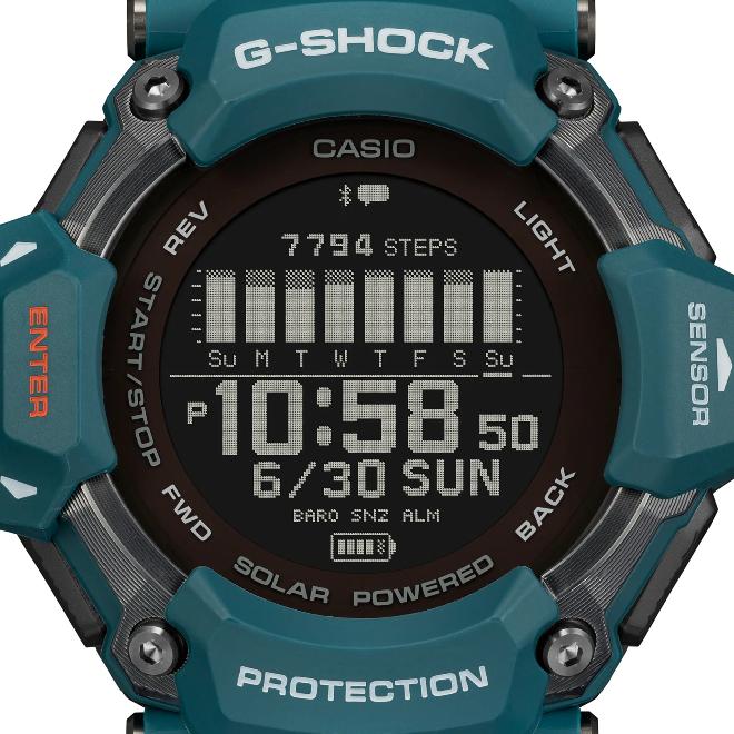 2年保証 GBD-H2000-2 G-SQUAD CASIO G-SHOCK 心拍計 GPS機能 高度 気圧 