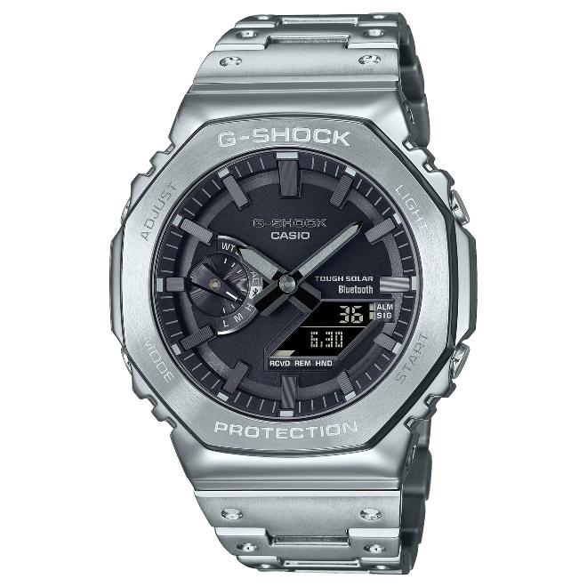 2年保証 GM-B2100D-1A CASIO G-SHOCK フルメタル FULL METAL シルバー 