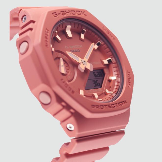 【新品】カシオ　G-SHOCK　GMA-S2100-4A2　マットサーモンピンク G-SHOCK CASIO カシオ ジーショック Gショック腕時計 レディース