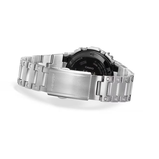 セール! 2年保証 GMW-B5000D-1C CASIO G-SHOCK カシオ Gショック メタル スマーフォン ソーラー充電 Bluetooth 電波時計 シルバー 山形カシオ 初代モデル 日本製の画像