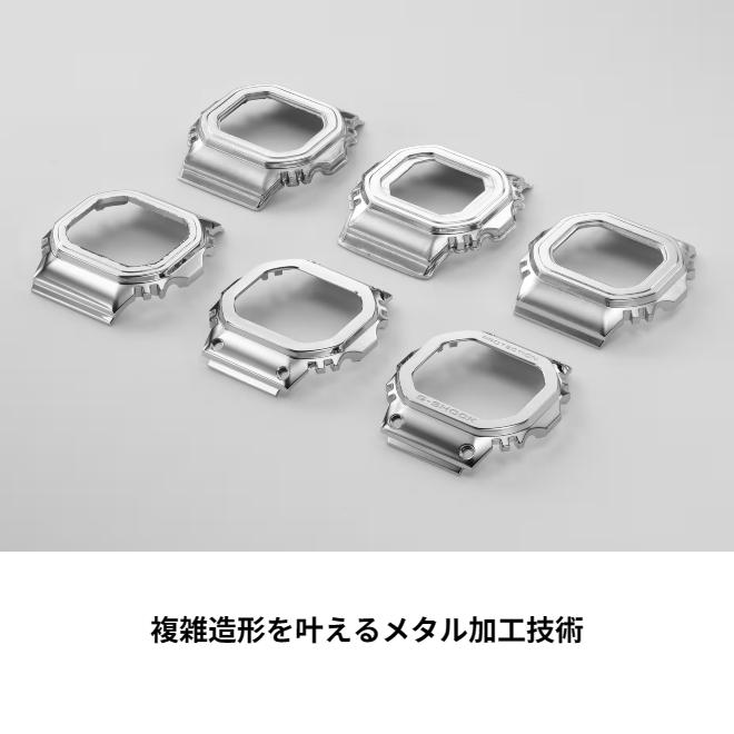 2年保証 GMW-BZ5000GD-9 CASIO G-SHOCK FULL METAL GOLD ゴールド カシオ Gショック スマホリンク デジタル Bluetooth 山形カシオ 電波 ソーラー充電の画像