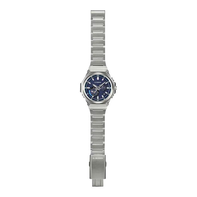 2年保証 GST-B1000D-2A CASIO G-SHOCK G-STEEL Gショック Ｇスチール Bluetooth スマホリンク ミニマル ビジネス ソーラー充電 タフソーラー ブルー ネイビーの画像