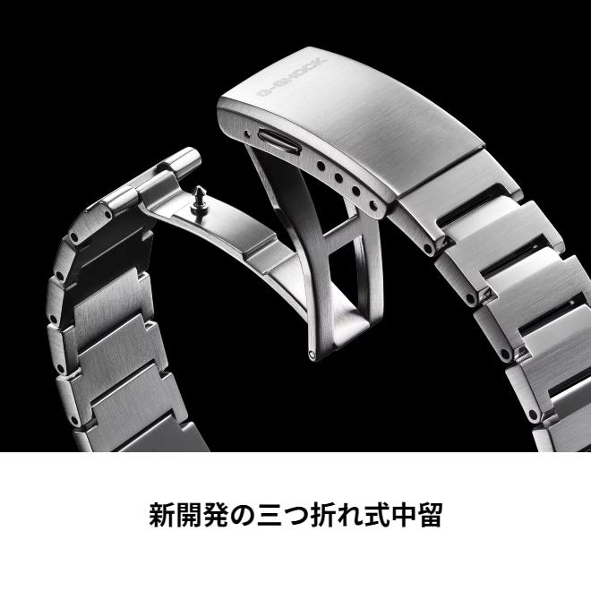 2年保証 GST-B1000D-2A CASIO G-SHOCK G-STEEL Gショック Ｇスチール Bluetooth スマホリンク ミニマル ビジネス ソーラー充電 タフソーラー ブルー ネイビーの画像