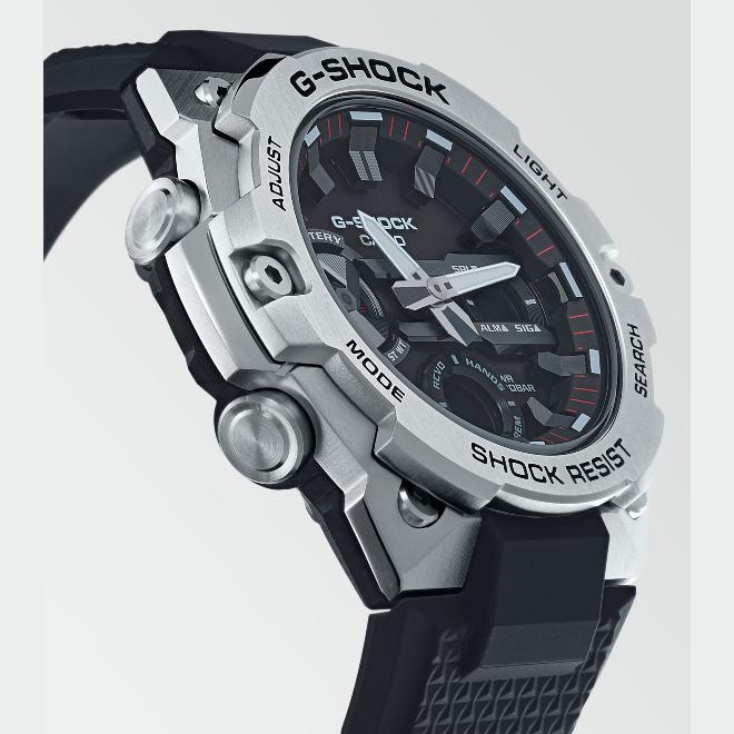 美品❗️CASIO・G-SHOCK・GST-B400・スマホリンク・タフソーラー G-STEEL 2年保証 GST-B400-1A CASIO G-SHOCK カシオ Gショック