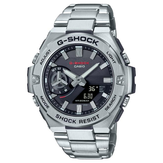 G-SHOCK GST-B500D-1AJF 保証書付き G-STEEL 2年保証 GST-B500D-1A CASIO G-SHOCK タフソーラー Bluetooth