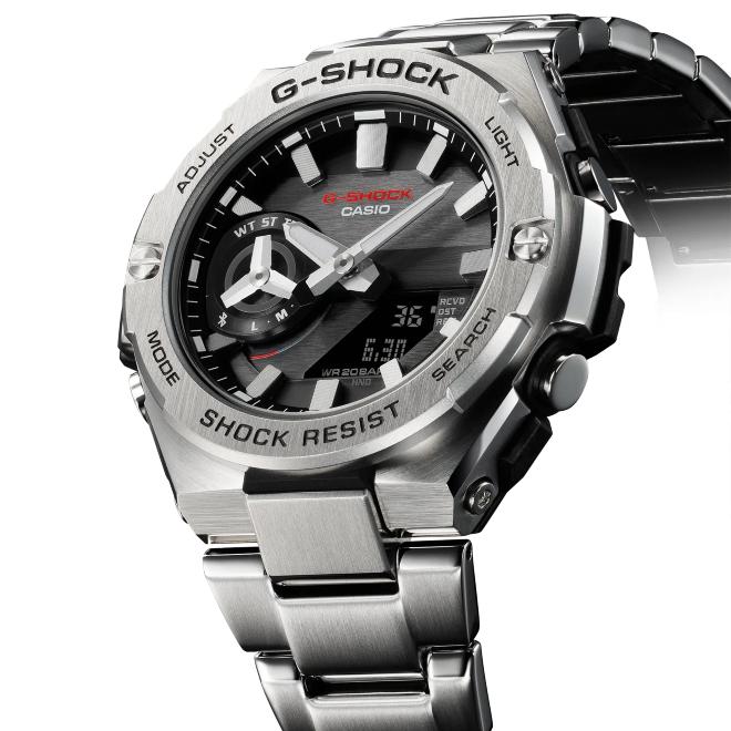 G-STEEL 2年保証 GST-B500D-1A CASIO G-SHOCK タフソーラー Bluetooth