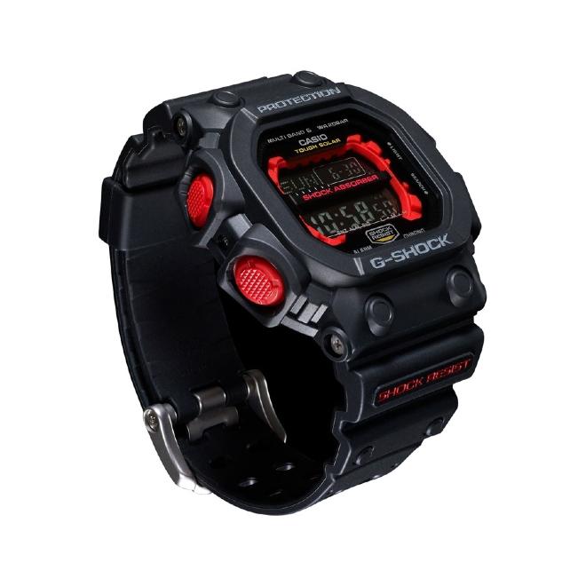 2年保証 GXW-56-1A CASIO G-SHOCK カシオ Gショック ジーショック ソーラー充電 電波時計 マルチ6バンド デジタル レッド ブラック プレゼント タフソーラー 黒｜neatsound｜03