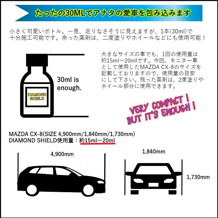 車専用セラミックコーティング剤 ダイアモンドシールド 疎水性 光沢 艶 傷消し カーワックス セラミック ガラスコーティングより強い 洗車 自分で Diy Nsds 0726 Neat Sound ニートサウンド 通販 Yahoo ショッピング