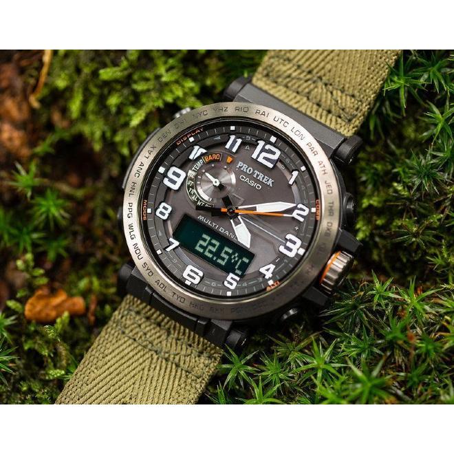 2年保証 PRW-6600YB-3 CASIO PRO TREK CASIO カシオ プロトレック クライマーライン ソーラー充電 電波時計 登山 方位 気圧 高度 防水 アウトドア キャンプ｜neatsound｜08