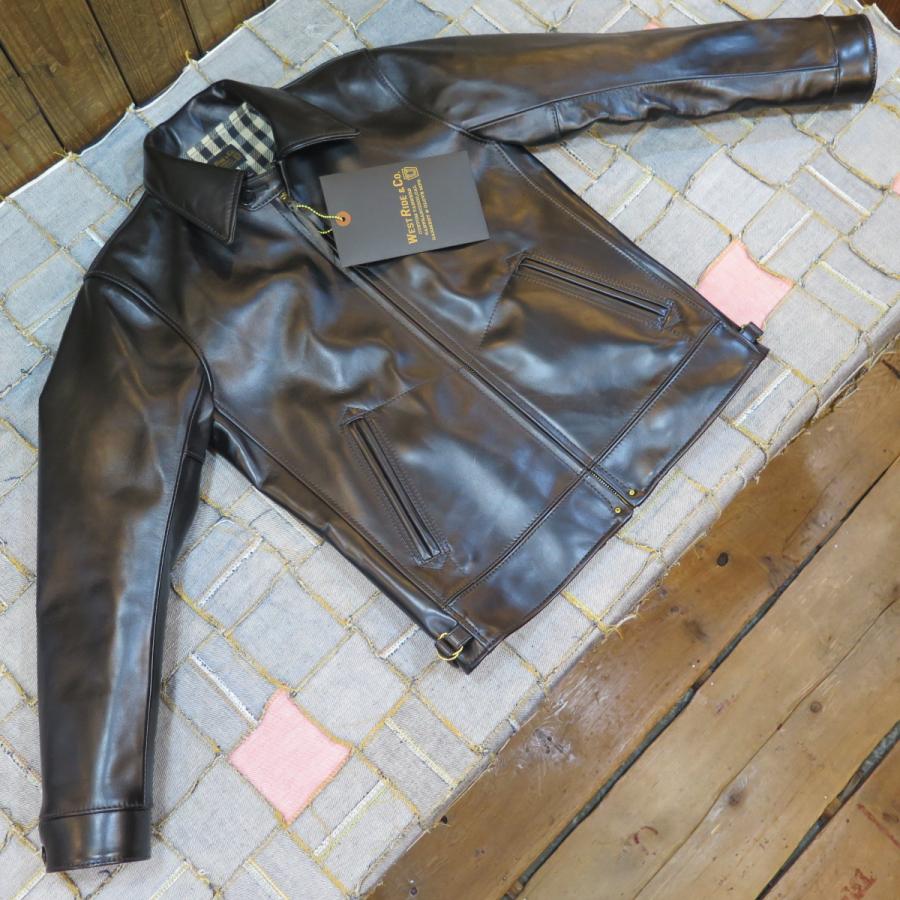 WEST RIDE ウエストライドライダースジャケットホースハイド38