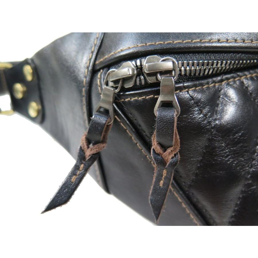 フラットヘッド】 ホースハイド ウエストバッグ/ショルダーバッグ THE