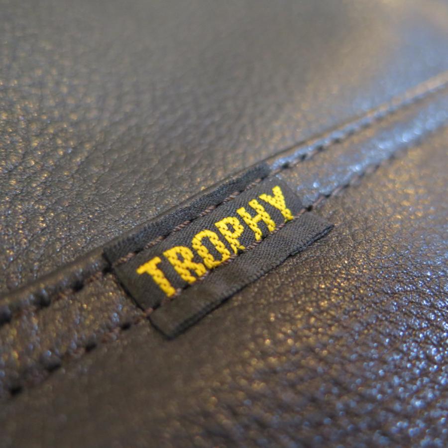 【トロフィークロージング】 ステアハイド レザーベスト TROPHY CLOTHING TR-YL07 日本製【送料無料】の画像