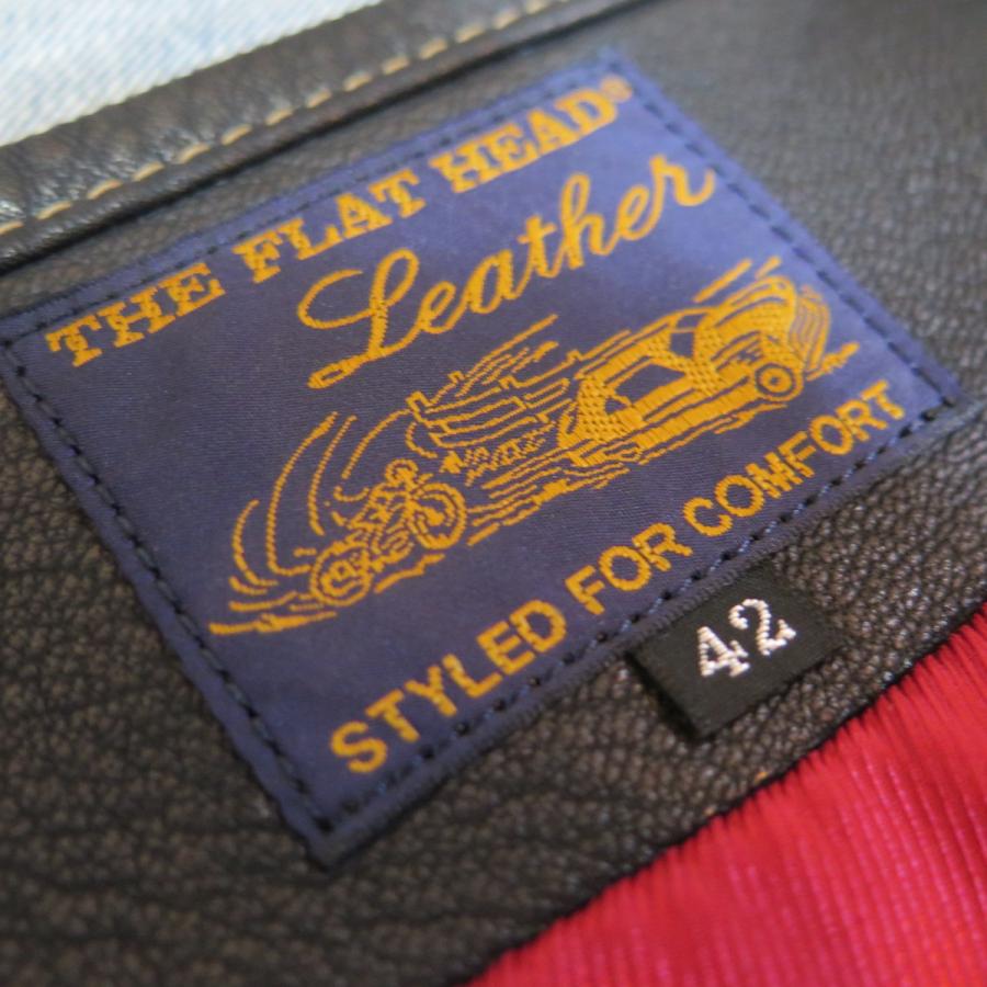 フラットヘッド】 ディアスキン ベスト 藤岡勇吉本店/鹿革 THE FLAT