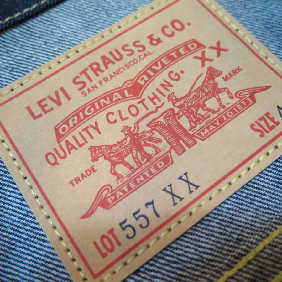 【1961年モデル】 LVC ORGANIC リーバイス 557XX サードモデル トラッカージャケット LEVIS 557XX 1961MODEL 日本製【送料無料】の画像
