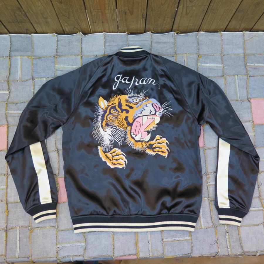 フラットヘッド】 スーベニアジャケット スカジャン タイガー&ジャパン