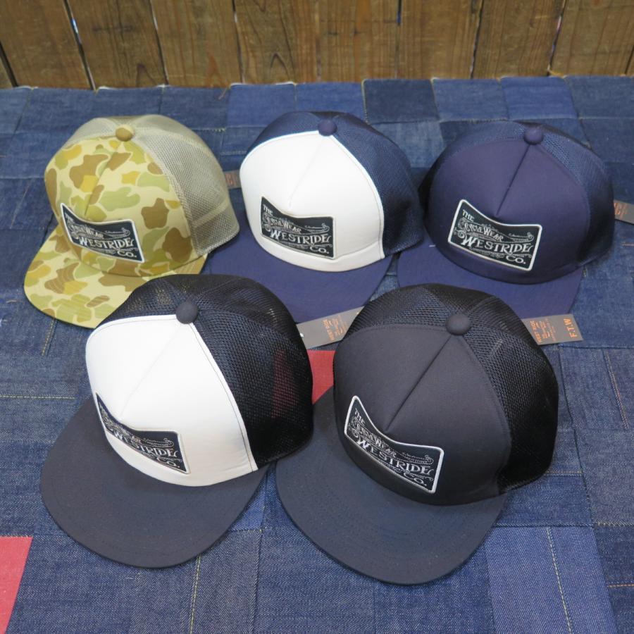 WEST RIDE メッシュキャップ ブラック ウエストライド】 カンパニーロゴ メッシュキャップ WEST RIDE