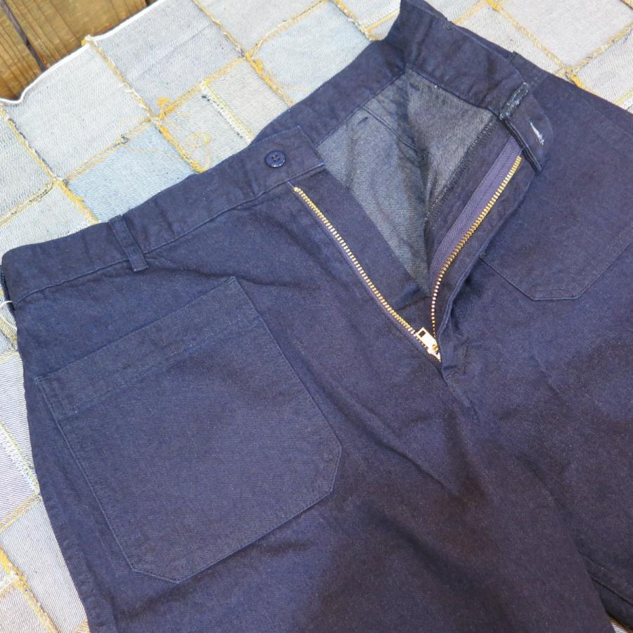 フェローズ】 1980's US.NAVY デニムフレアショーツ 25S-PDDS1