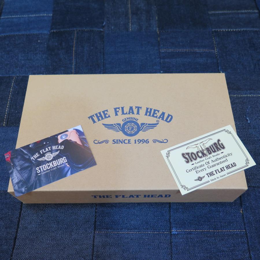 フラットヘッド】 ホースハイド フルジップ トラッカー サイフ