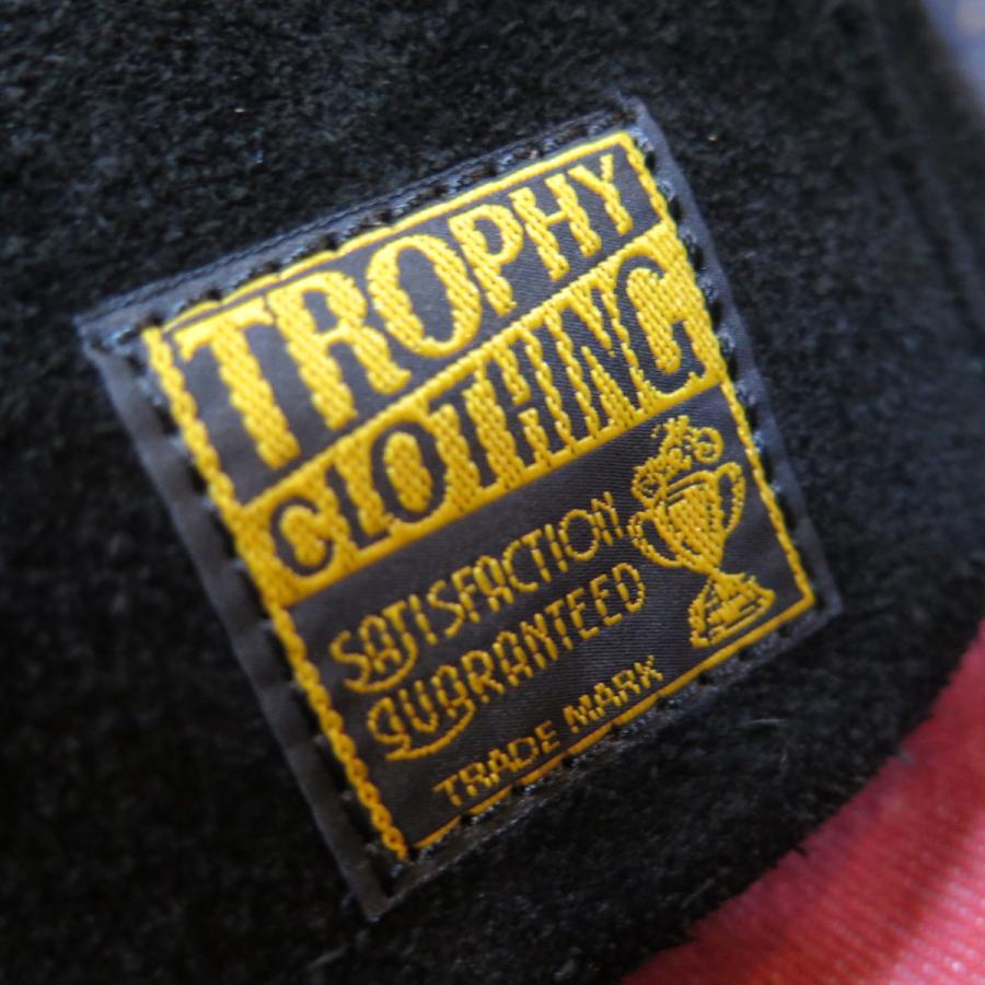 【トロフィークロージング】 デイトリップバッグ ラフアウトレザー TROPHY CLOTHING TR-B30 日本製【送料無料】の画像