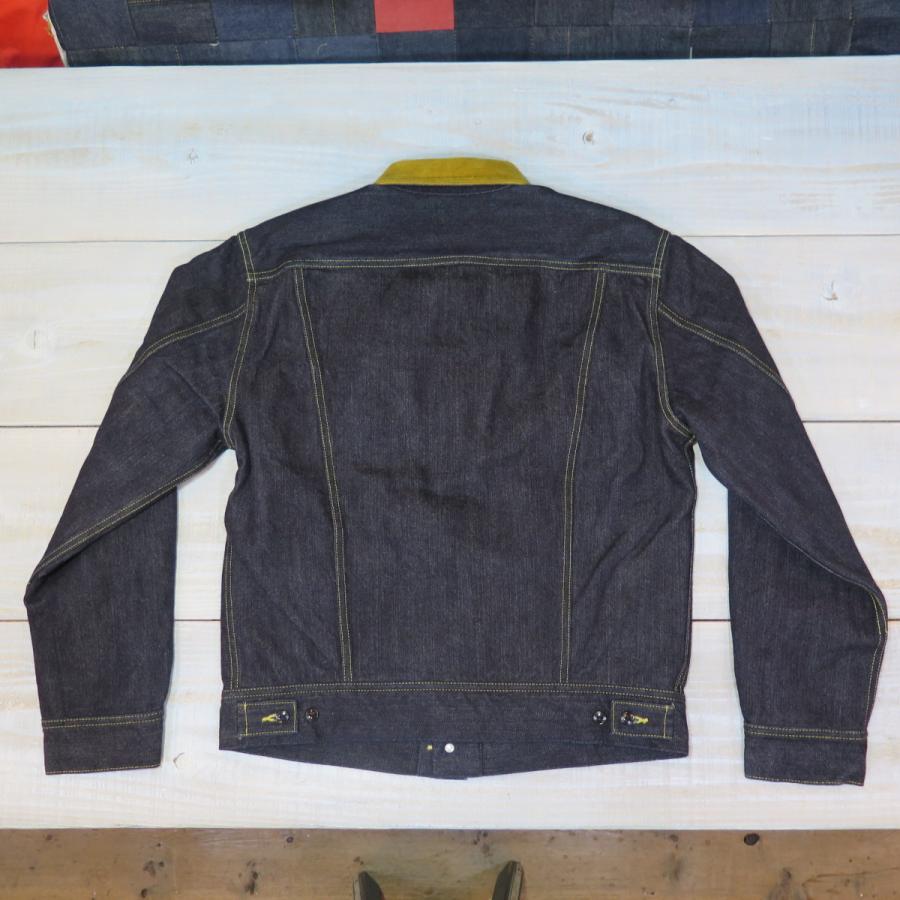 【フラットヘッド】 14.5oz 左綾ジンバブエコットン デニム ブランケットジャケット THE FLAT HEAD FN-OJ-D102 日本製【送料無料】の画像