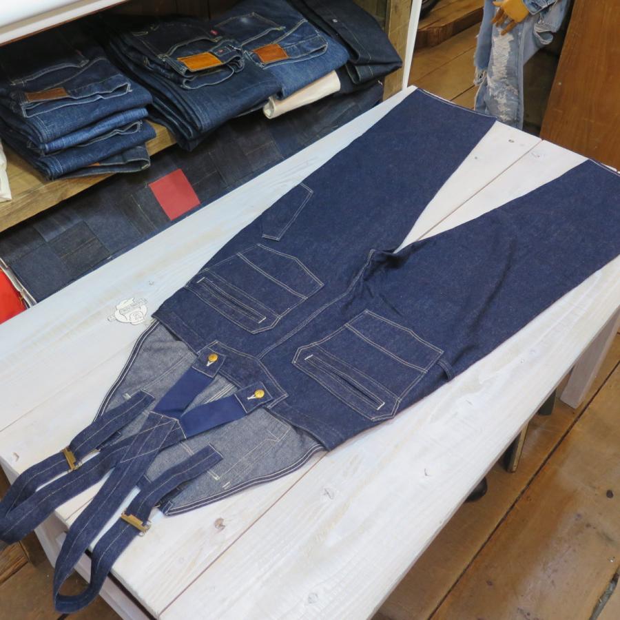 【ジョングラッコー】 ストロングアーム リインフォース デニムオーバーオール JG-41 Strongarm Reinforced Overalls 日本製【送料無料】の画像
