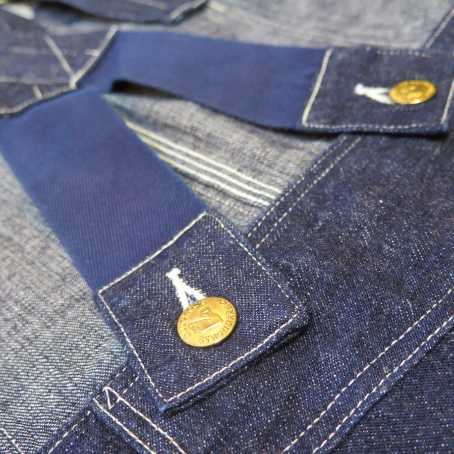 【ジョングラッコー】 ストロングアーム リインフォース デニムオーバーオール JG-41 Strongarm Reinforced Overalls 日本製【送料無料】の画像