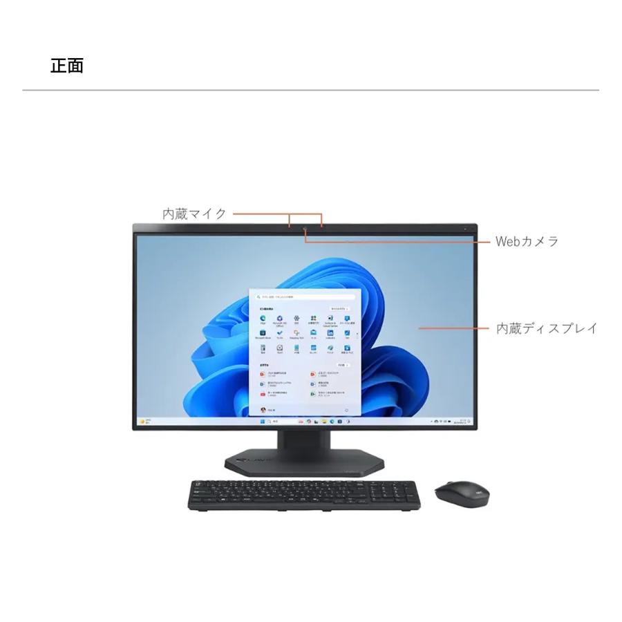 NEC ntcp NEC オールイン ワン デスクトップパソコン 公式・新品