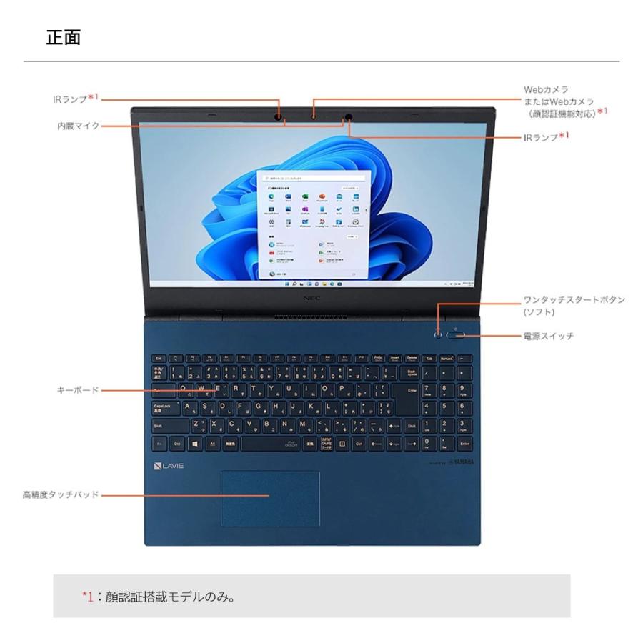 NEC ノートパソコン 新品 office付き N15 15.6インチ Windows 11 Home