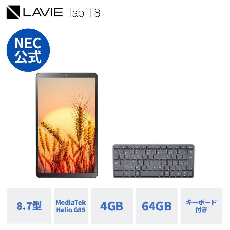 NEC 【公式】 NEC LAVIE 日本 メーカー タブレット Android 14 wi-fi