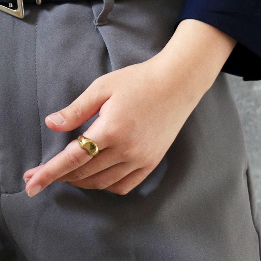 CAT SIGNET RING 真鍮キャットシグネットリング【kura】 : ネコリ