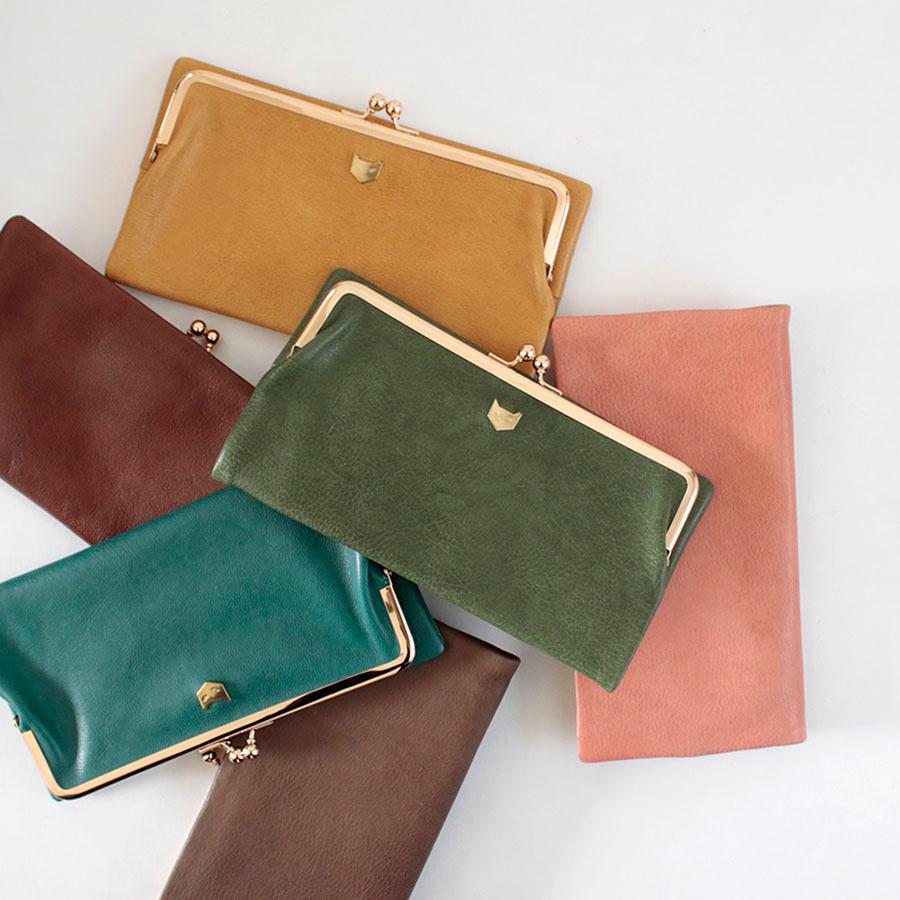 がま口長財布 NECO GAMAGUCHI WALLET LONG : ネコリパブリックYahoo!店